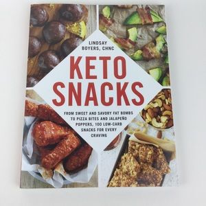 Keto Snacks Cookbook Ketogenic